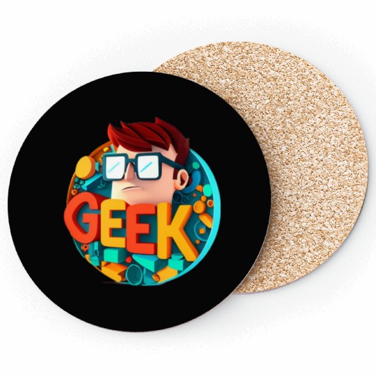 "Geek" Coasters