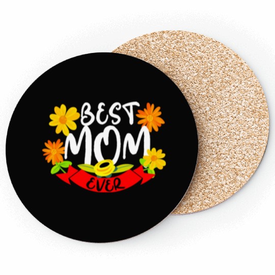 Mother's Day - Best Mom Ever Coasters