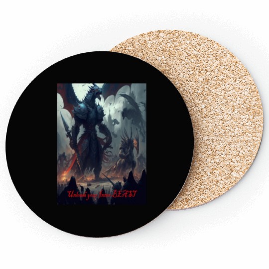 Unleash The Beast Coasters