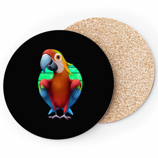 Macaw Coasters