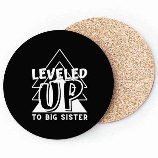 Level Up to big sister Coasters