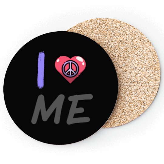 I Love Me 8 Coasters
