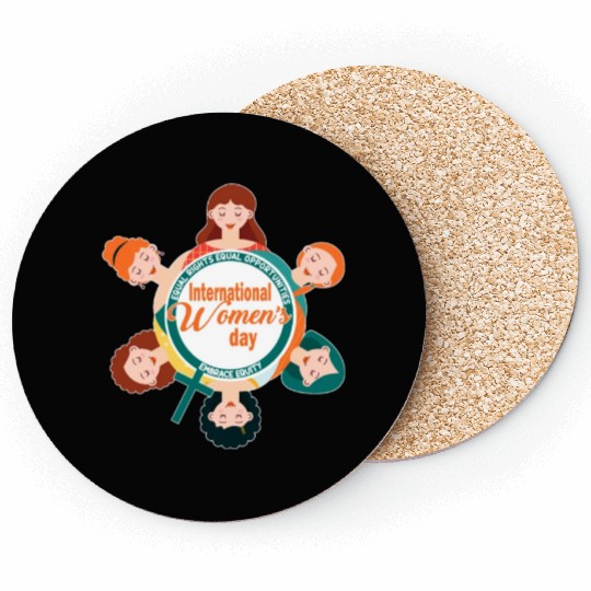 International Women's Day: Embrace Equity Coasters
