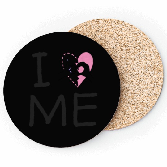 I Love Me 10 Coasters