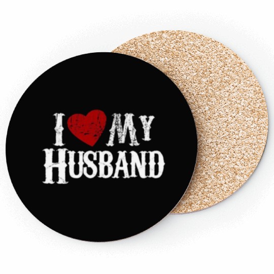 I love my husband Coasters