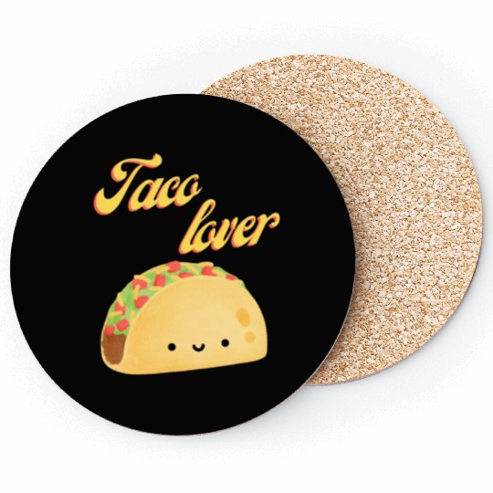 Taco Lover I Love Tacos Tacos Lover Coasters