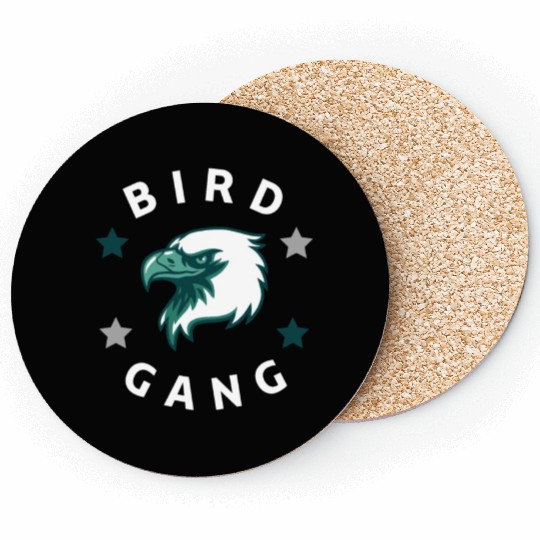 Eagle Bird Gang Funny Philadelphia Coasters