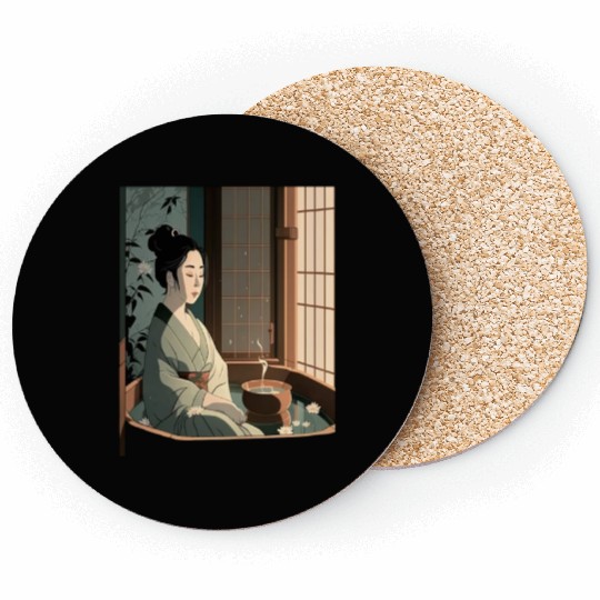 Japanese Culture Lover Japanese Style Spa In Coasters