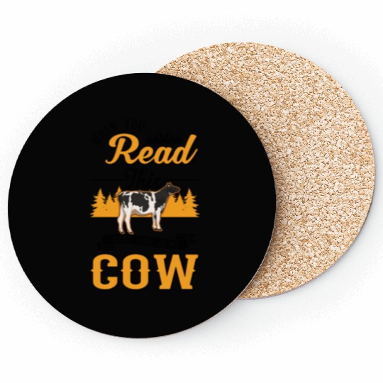 Cow Gift Farmer Cattle Breeder Cows Coasters