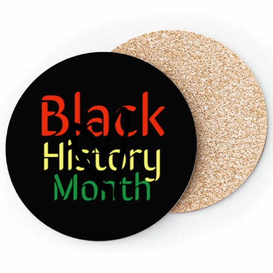Black history month Coasters