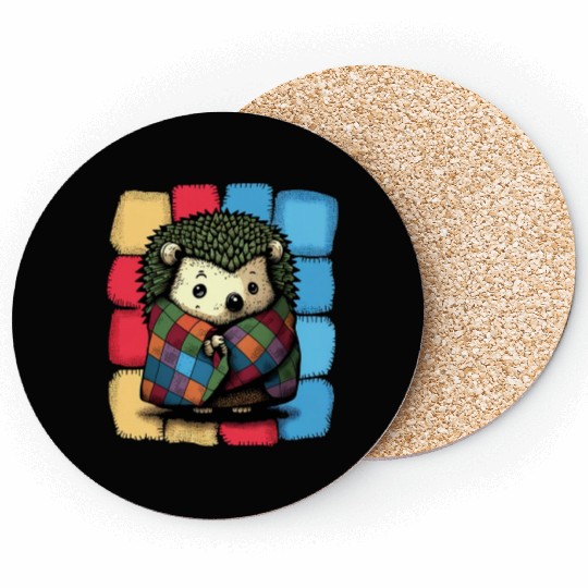 PatchHog - Sweet Hedgehog Coasters