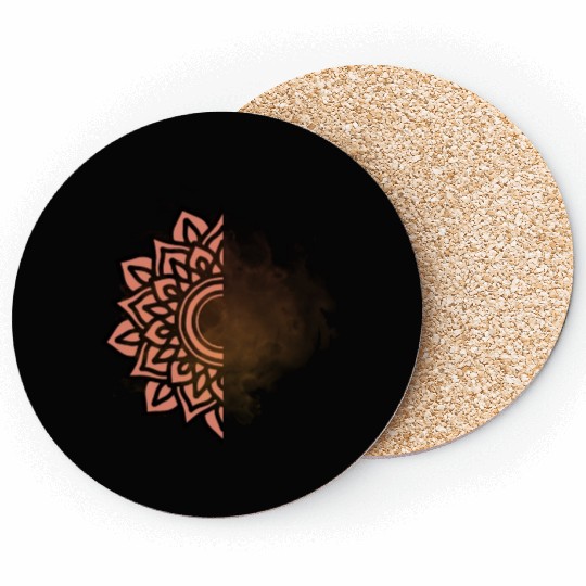 Yoga Lover: Mandela Lotus Coasters