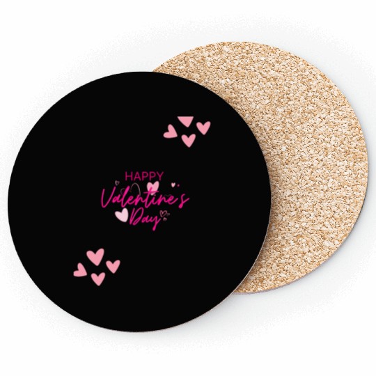 happy valentines day Coasters