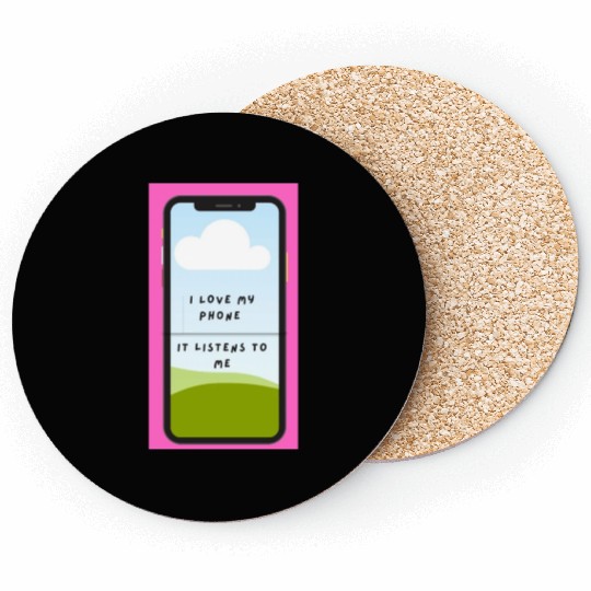 LovephoneListens Coasters