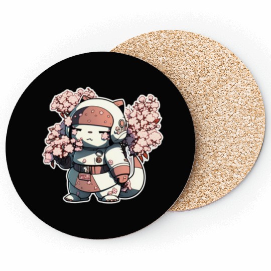 Anime cat Coasters