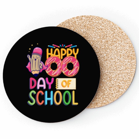 100 Days Of Magical Learning 100 Days Of School Coasters