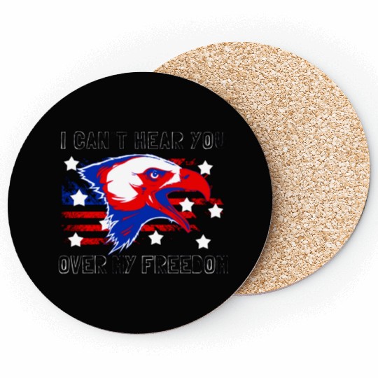 Army America Memorial Day Veterans Day USA Coasters