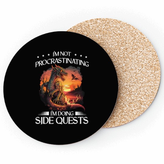 Mythical Creature Dragons Gift Men Dragon for a Coasters