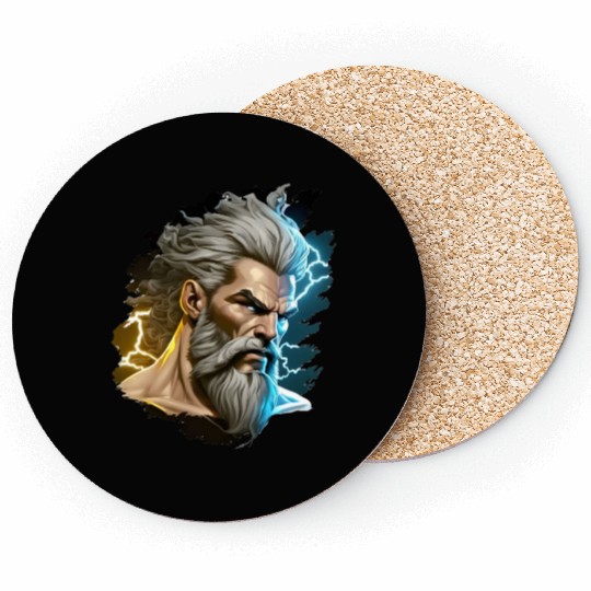 The sticker could feature the silhouette of Zeus Coasters