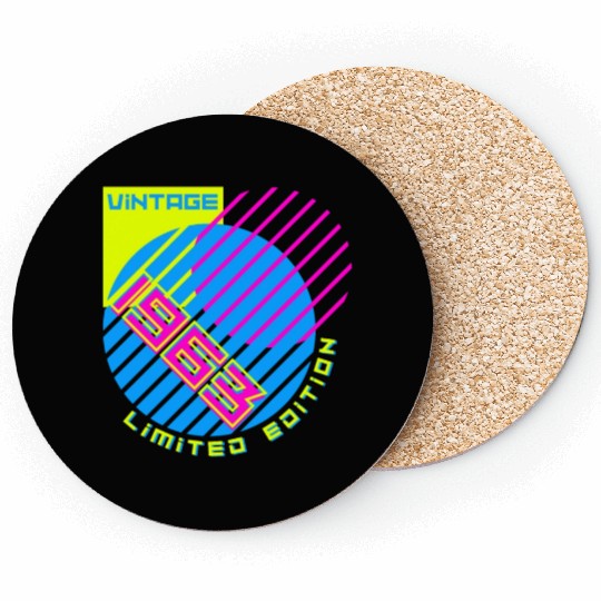 60th Birthday Vintage 1963 Coasters