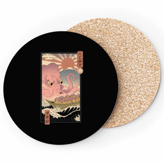 The Great Takoyaki Coasters