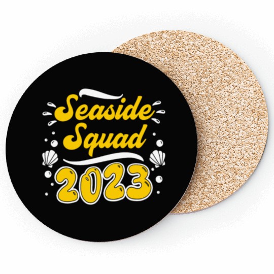 Seaside Squad 2023 Vacation Friends Spring Break Coasters