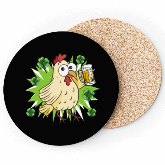 St Patricks Day ChickenSt. Patrick's Day Chicken Coasters