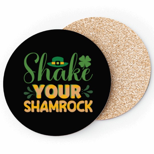shake your shamrock Coasters