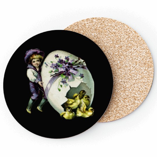 Vintage Easter Coasters