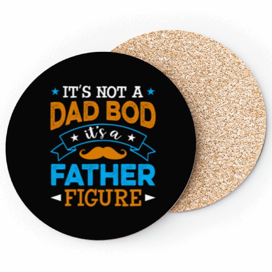 Dad Father Papa Sublimation Coasters
