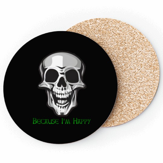 Happy Skull Coasters