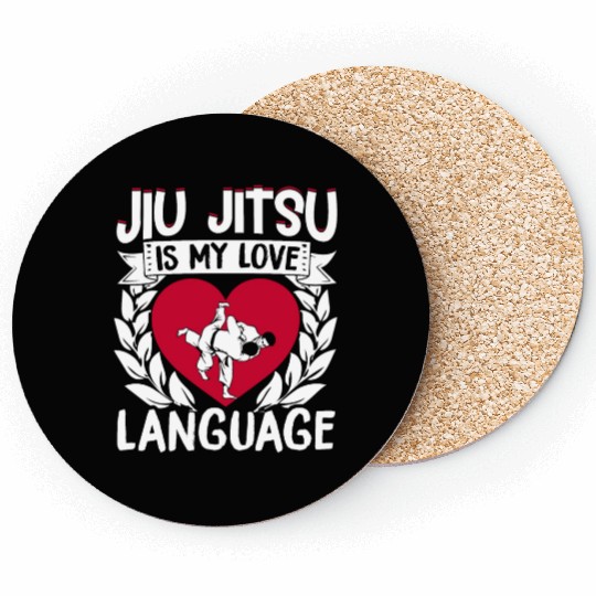 Brazilian Jiu Jitsu MMA Bjj Hugger Coasters