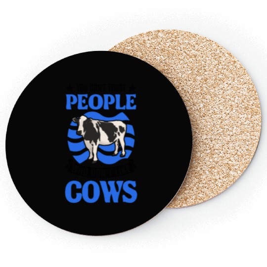 Cow Gift Farmer Cattle Breeder Cows Coasters
