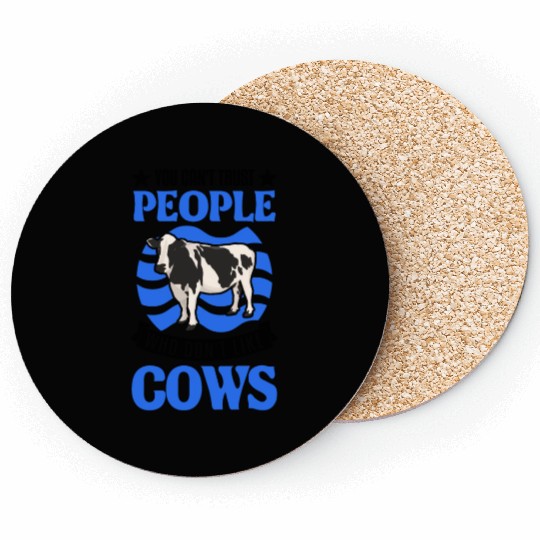 Cow Gift Farmer Cattle Breeder Cows Coasters