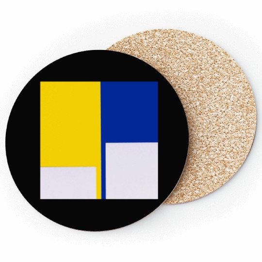 ukranian colors Coasters