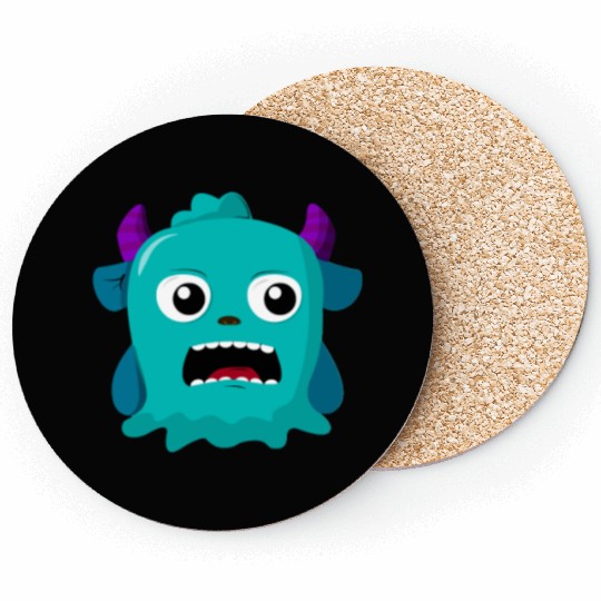 Mini monster catfish head Coasters