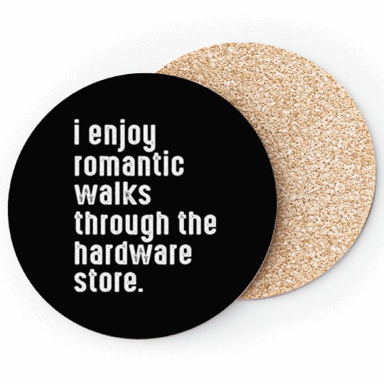 Funny Dad Handyman Hardware Store Coasters