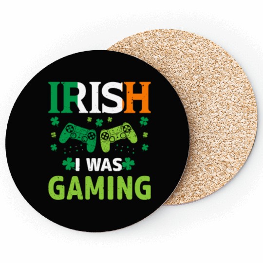 Irish i Was Gaming Coasters