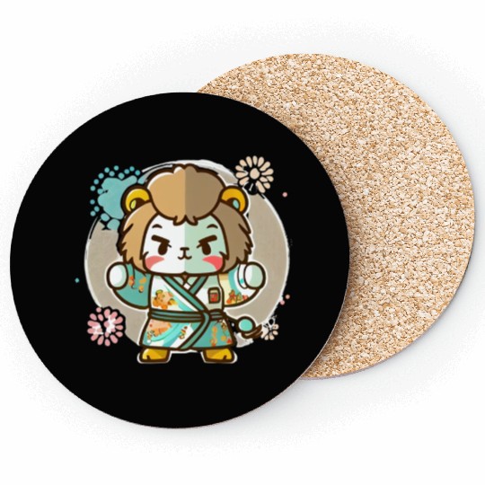 Lion kimono Coasters