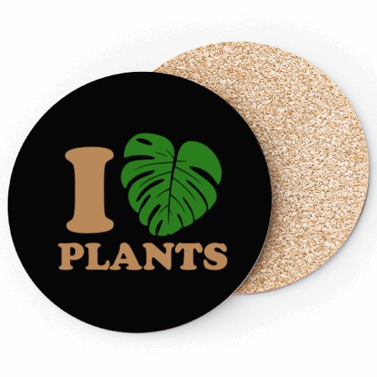 I love plants Coasters