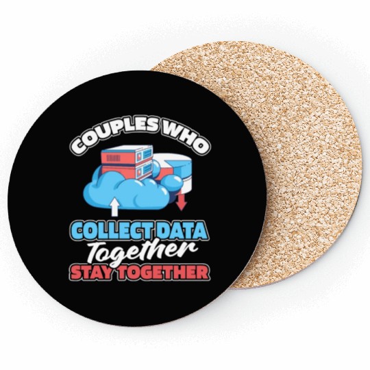 Data Scientist Data Analyst Couple Coasters