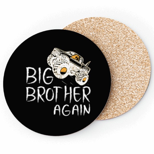 Big Brother Coasters Monster Truck for Boys Youth