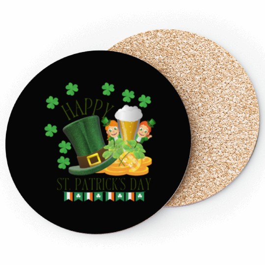 Happy St. Patrick’s Day Coasters