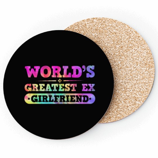 Worlds Greatest Ex Girlfriend Break Postal Service Coasters