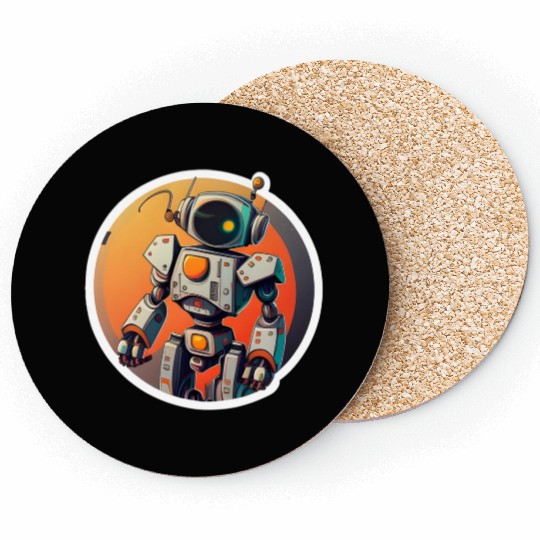 Robot 15 Coasters