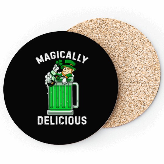 Magically Delicious idea St Patricks Day Drinking Coasters
