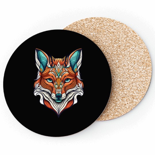 Fox Face Coasters