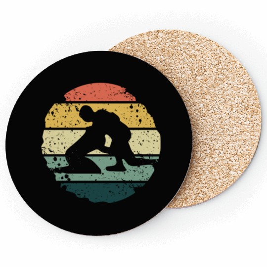 Vintage Jiu Jitsu Martial Arts Mma Bjj Coasters