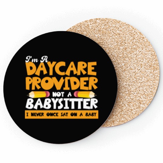 Daycare Teacher Child Care Daycare Provider Gift Coasters