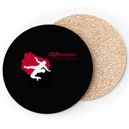 Wisconsin Wrestling Coasters